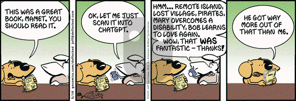DeFlocked on Friday May 16, 2025 Comic Strip