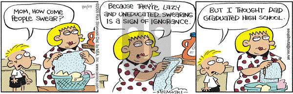 Soup to Nutz - Old on Thursday January 1, 2009 Comic Strip