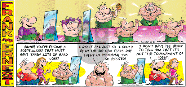 Frank and Ernest on Sunday December 27, 2009 Comic Strip
