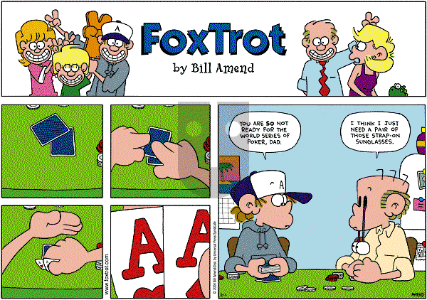 FoxTrot on Sunday February 1, 2004 Comic Strip