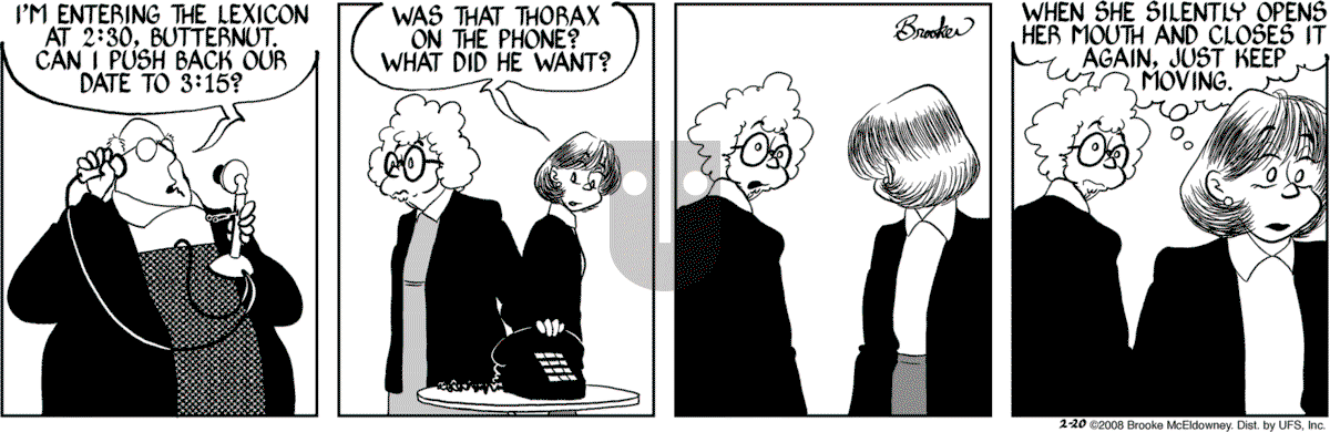9 Chickweed Lane - Wednesday February 20, 2008 Comic Strip