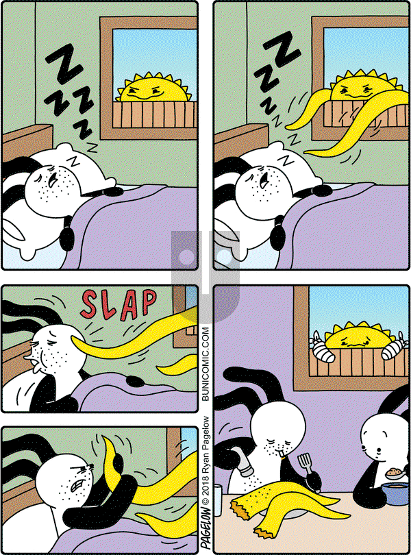 Buni on Friday April 27, 2018 Comic Strip