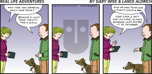 Real Life Adventures on Sunday December 4, 2016 Comic Strip
