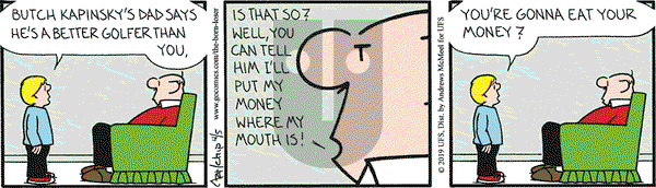 The Born Loser on Friday April 5, 2019 Comic Strip
