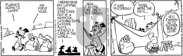 Over the Hedge on Thursday February 3, 2000 Comic Strip