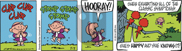 Rose is Rose on Monday July 7, 2014 Comic Strip