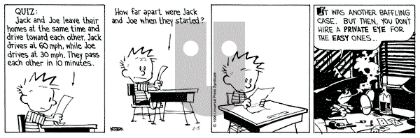 Calvin and Hobbes on Monday February 5, 1990 Comic Strip