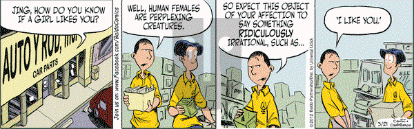 Baldo on Wednesday March 21, 2012 Comic Strip