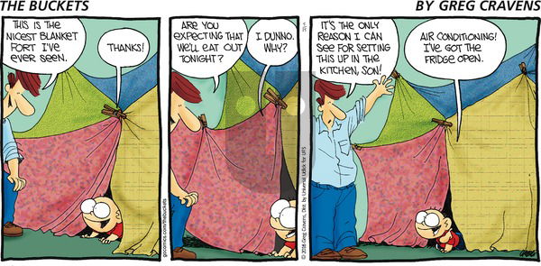 The Buckets on Sunday May 15, 2016 Comic Strip