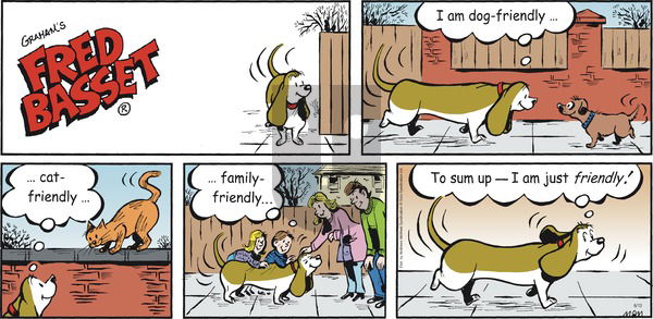Fred Basset on Sunday June 13, 2021 Comic Strip