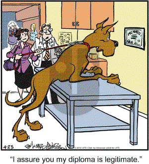 Marmaduke on Monday April 23, 2012 Comic Strip