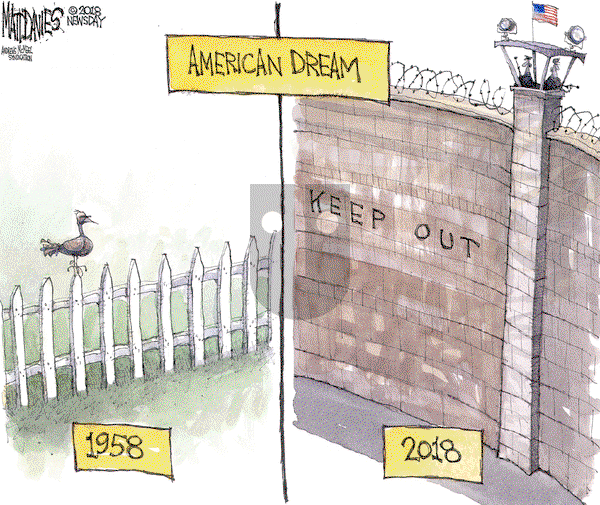 Matt Davies on Monday January 29, 2018 Comic Strip