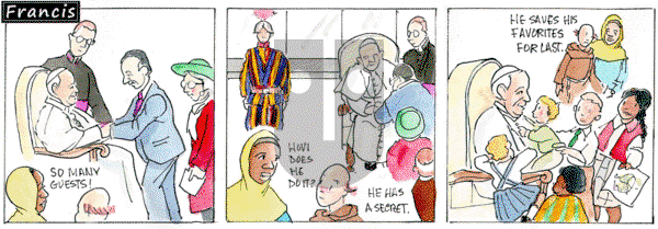 Francis - Thursday November 30, 2023 Comic Strip