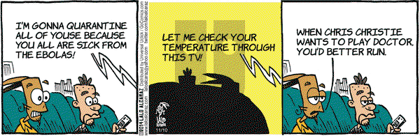 La Cucaracha on Monday November 10, 2014 Comic Strip