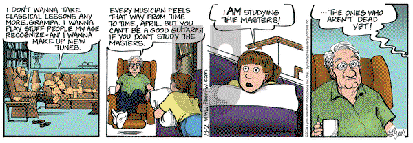 For Better or For Worse on Monday August 2, 2004 Comic Strip