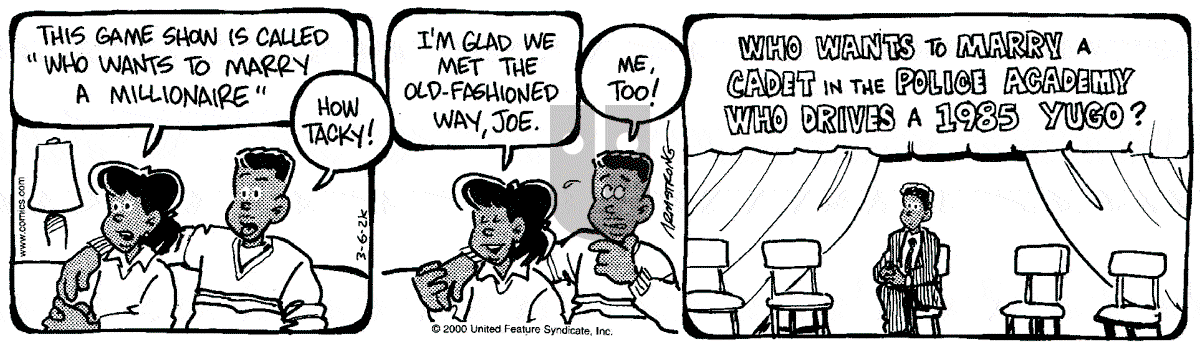 JumpStart - Monday March 6, 2000 Comic Strip