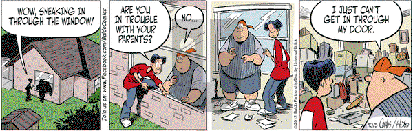 Baldo on Friday October 5, 2012 Comic Strip