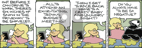 Thatababy - Tuesday January 18, 2022 Comic Strip