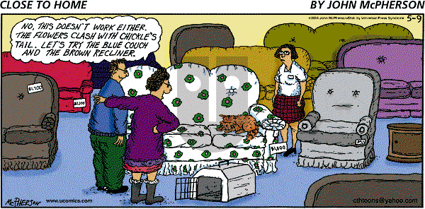 Close to Home - Sunday May 9, 2004 Comic Strip