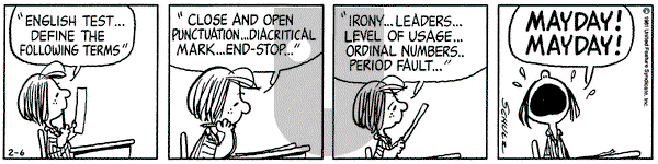 Peanuts on Friday February 6, 1981 Comic Strip