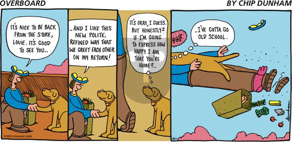Overboard on Sunday October 27, 2013 Comic Strip