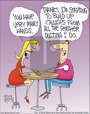 The Flying McCoys on Thursday February 6, 2014 Comic Strip