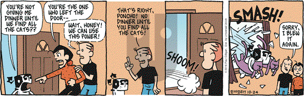 Pooch Cafe on Monday October 24, 2016 Comic Strip