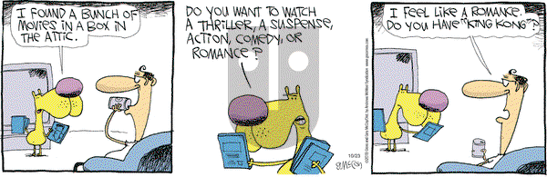 The Duplex on Wednesday October 23, 2019 Comic Strip