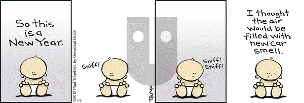 Thatababy - Monday January 2, 2012 Comic Strip