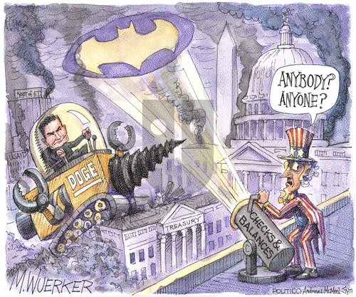 Matt Wuerker on Tuesday February 4, 2025 Comic Strip