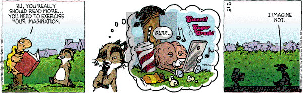 Over the Hedge on Wednesday October 19, 2016 Comic Strip