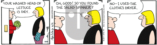 The Born Loser on Thursday June 2, 2011 Comic Strip