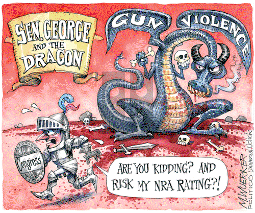 Matt Wuerker - Wednesday April 24, 2013 Comic Strip