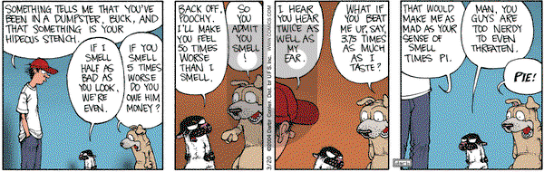 Get Fuzzy on Saturday March 20, 2004 Comic Strip
