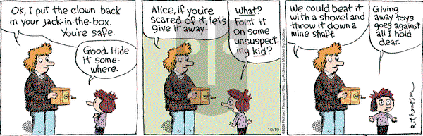 Cul de Sac on Saturday October 19, 2019 Comic Strip