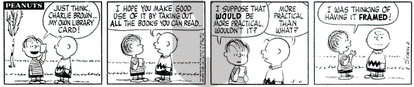 Peanuts on Wednesday April 6, 1960 Comic Strip