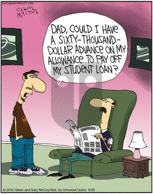The Flying McCoys on Thursday May 29, 2014 Comic Strip