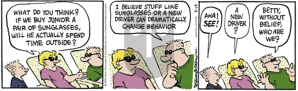 Betty - Wednesday July 17, 2024 Comic Strip