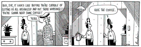 Overboard on Thursday April 30, 1998 Comic Strip