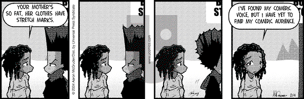 The Boondocks on Wednesday September 7, 2011 Comic Strip