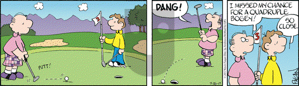 Drabble on Wednesday July 26, 2017 Comic Strip