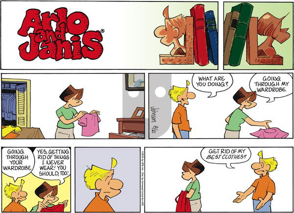 Arlo and Janis on Sunday August 21, 2016 Comic Strip