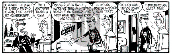 Monty on Monday June 19, 2006 Comic Strip