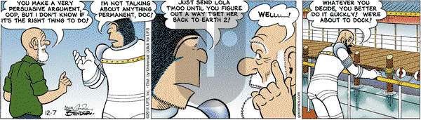 Alley Oop on Wednesday December 7, 2011 Comic Strip