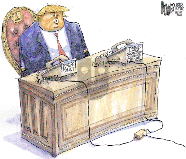 Matt Davies on Thursday October 18, 2018 Comic Strip