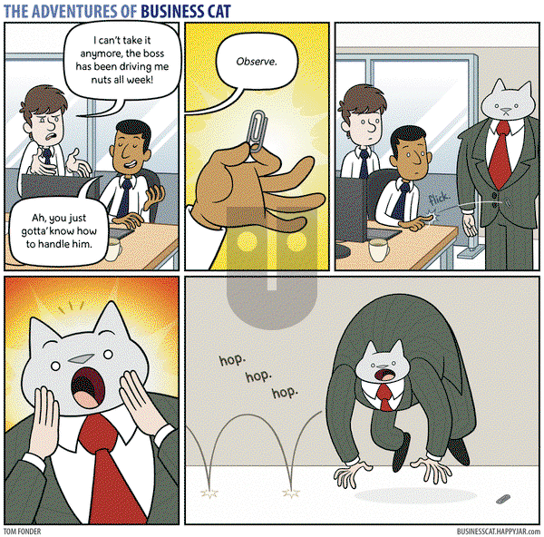 The Adventures of Business Cat on Thursday February 11, 2021 Comic Strip