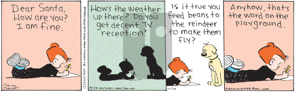 Red and Rover on Monday December 10, 2007 Comic Strip