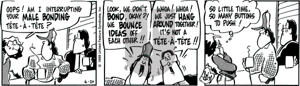 Rose is Rose on Tuesday June 20, 1989 Comic Strip