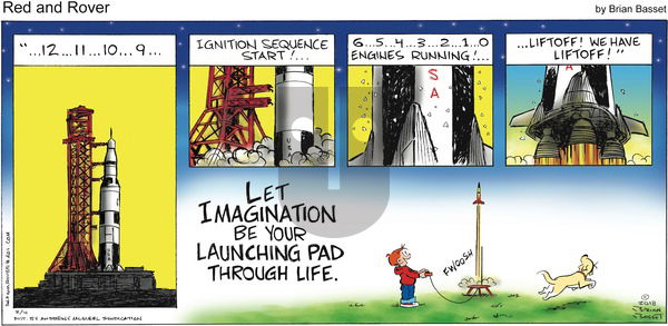 Red and Rover - Sunday February 4, 2018 Comic Strip
