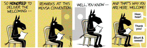 Dark Side of the Horse on Friday June 2, 2017 Comic Strip